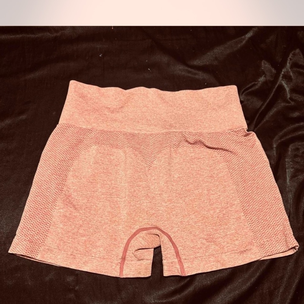 Women's Pink High-Waisted Shorts